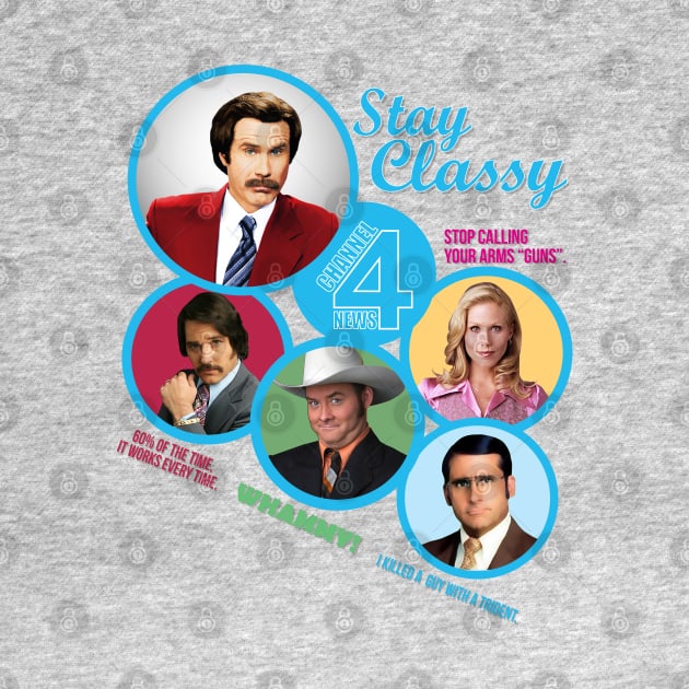 Anchorman Channel 4 News Team by CoolDojoBro